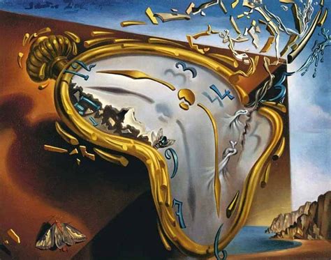 salvador dali melting watch.